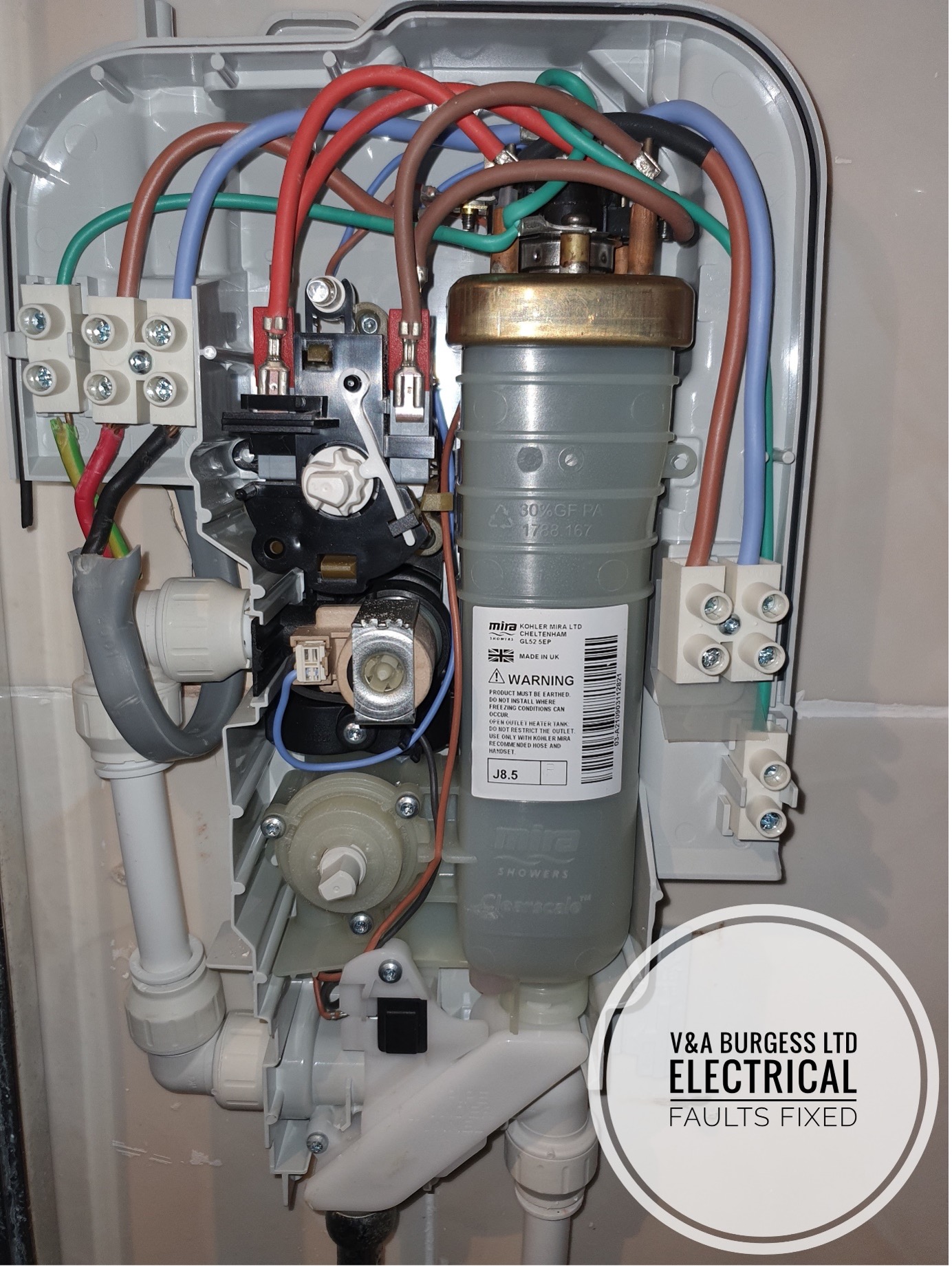 Faulty Shower in Warrington Electrical Faults Fixed